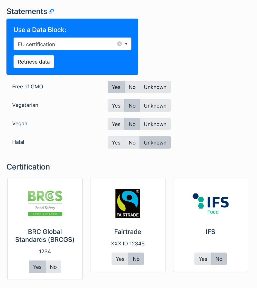 Certificates and Quality Marks